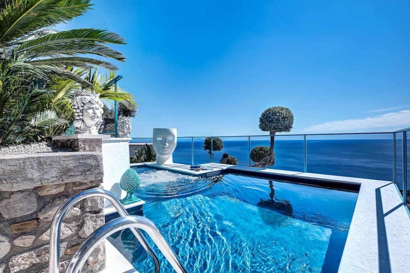 Villa Islamorada Pool And Sea View Massa Lubrense Exterior foto